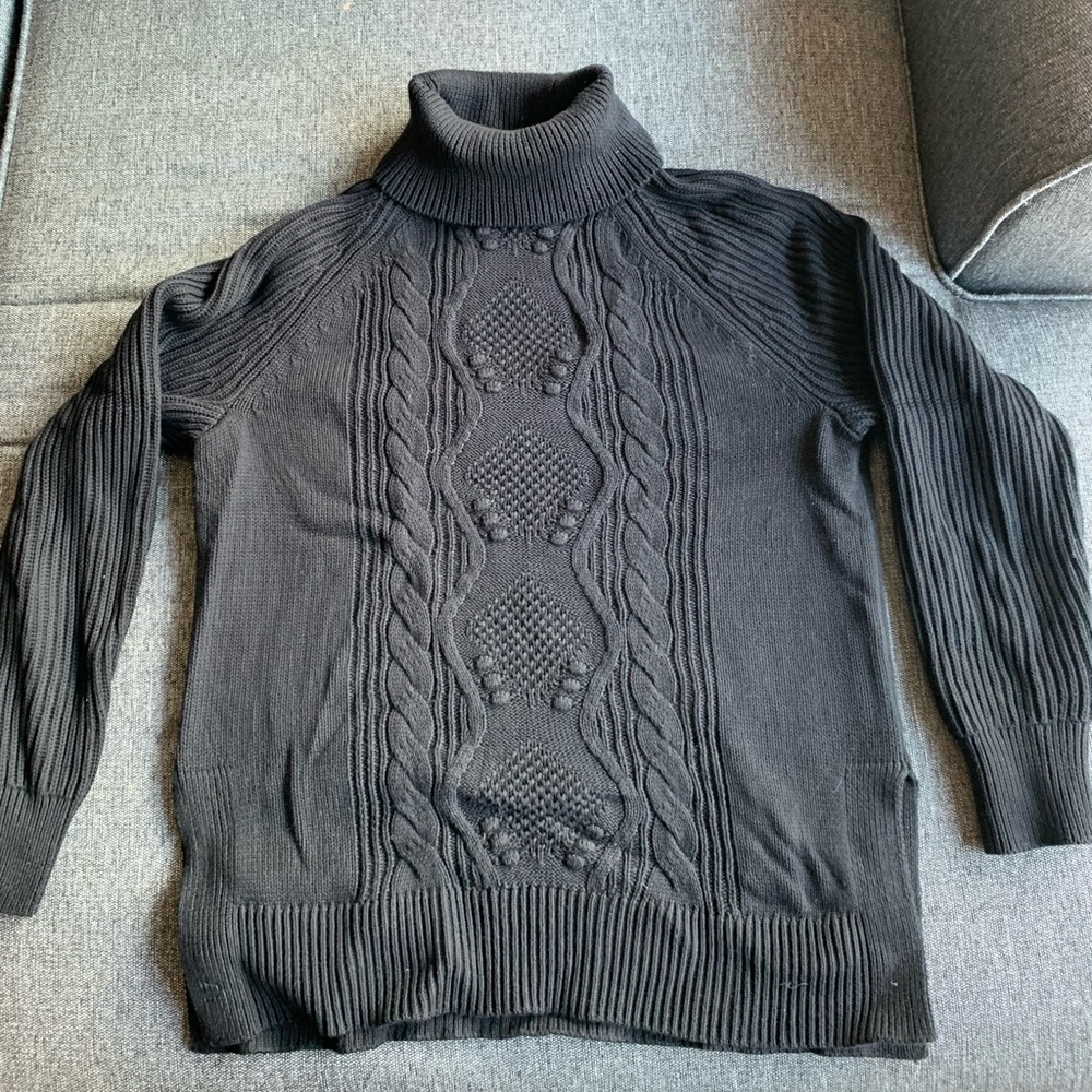 GAP Black Turtleneck Sweater